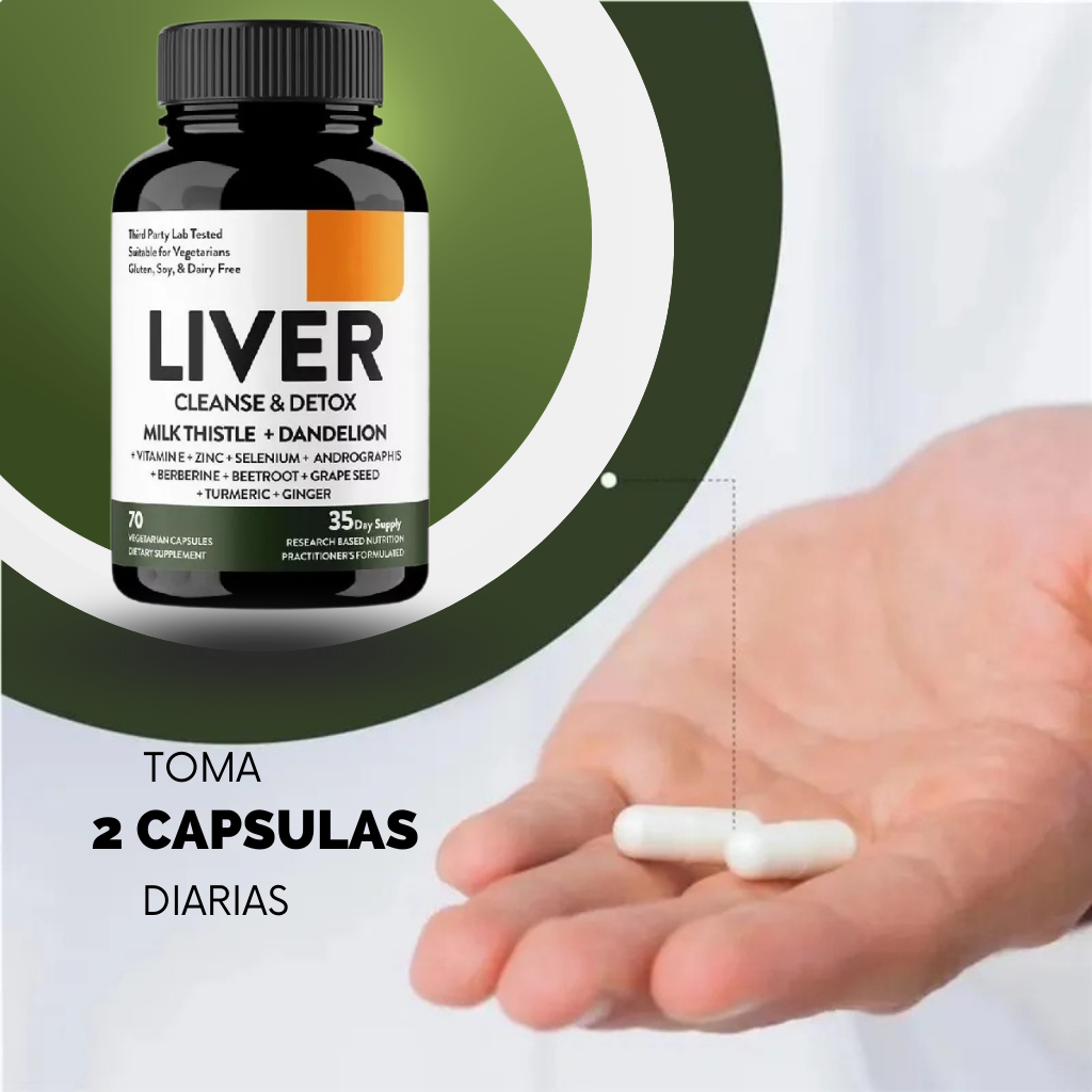 LIVER CLEANSE Y DETOX | CAPSULAS