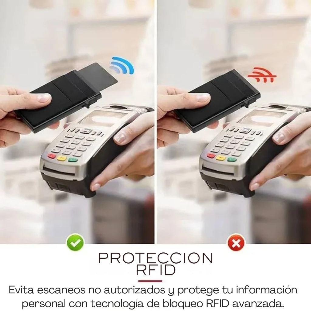 TARJETERO | CON PROTECCION RFID