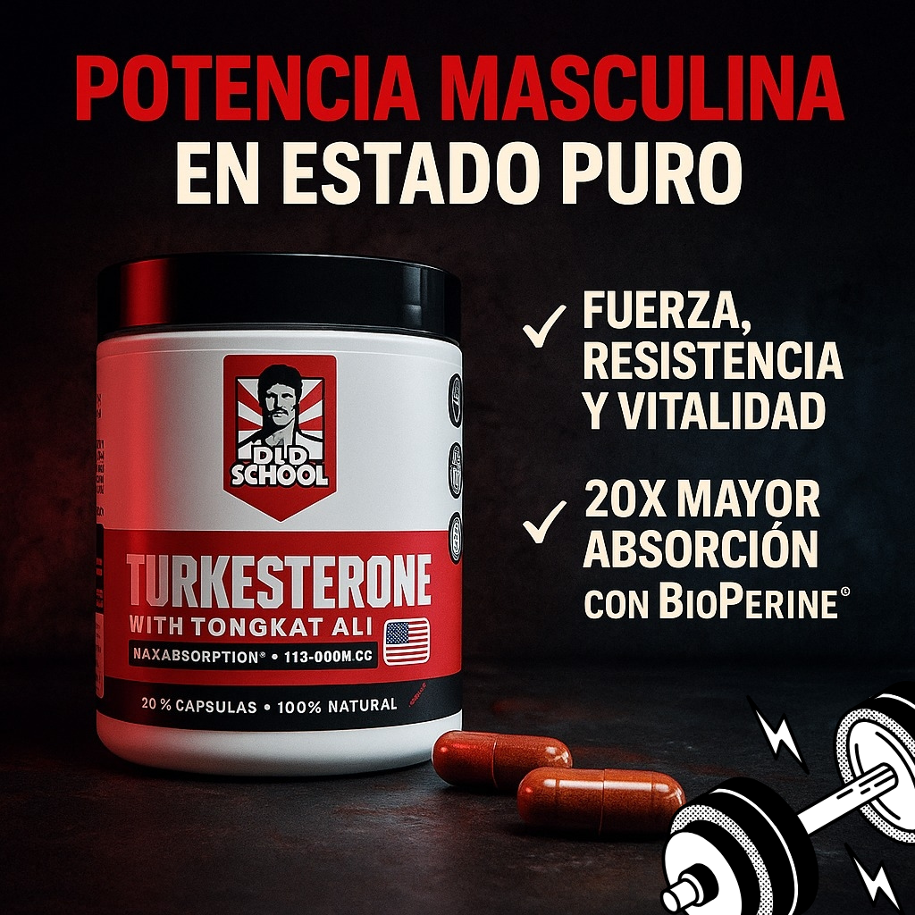 POTENCIADOR MASCULINO | TURKESTERONE