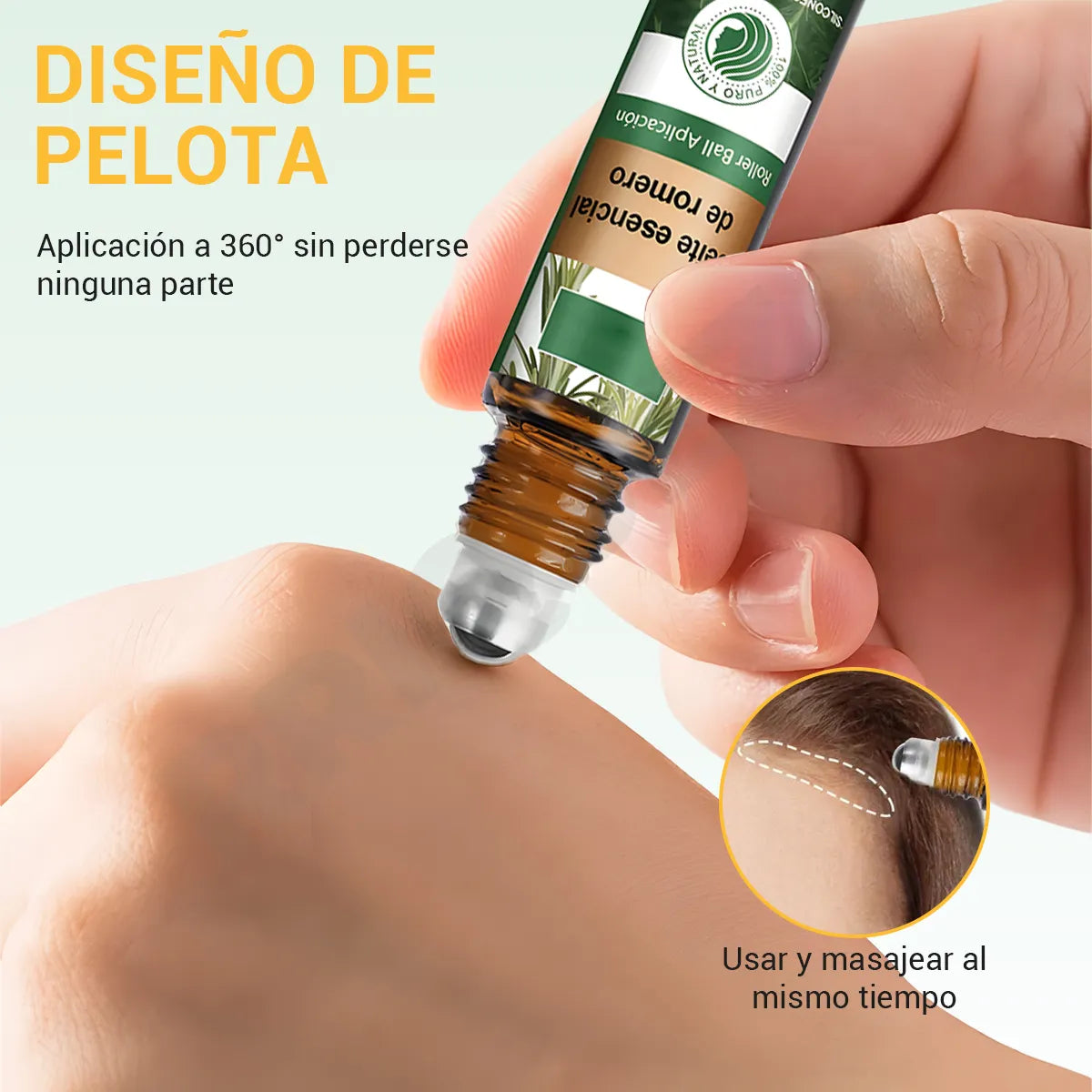 ACEITE DE ROMERO PARA CABELLOS MÁS FUERTES