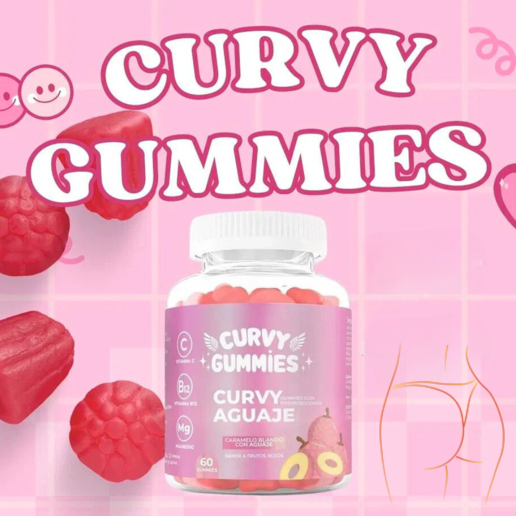 CURVY GUMMIES| SUPLEMENTO DE AGUAJE Y FENOGRECO EN GOMAS