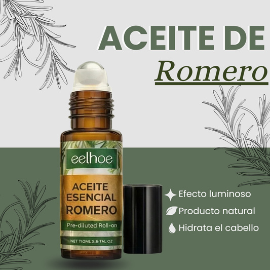 ACEITE DE ROMERO PARA CABELLOS MÁS FUERTES