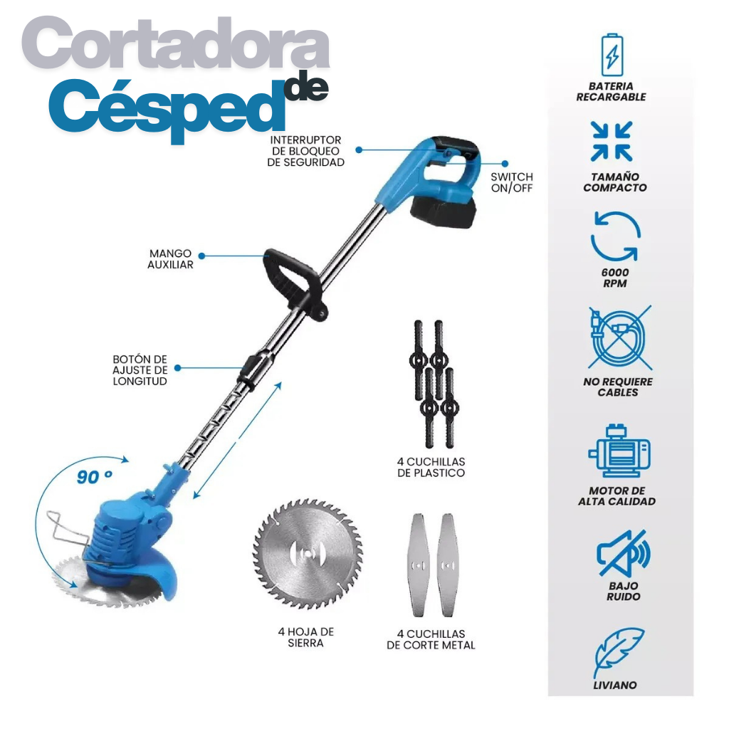 CORTADOR DE CÉSPED