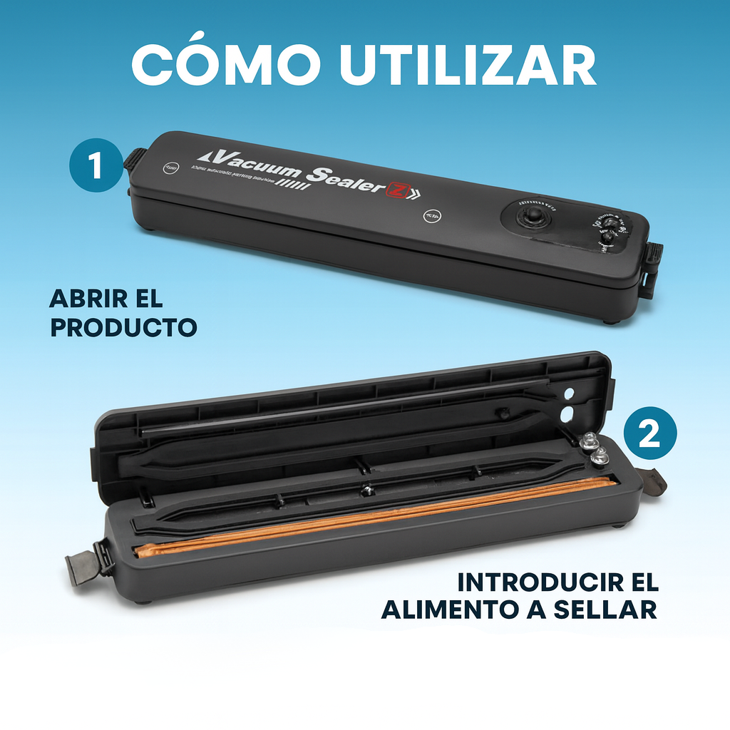 SELLADOR AL VACIO PARA ALIMENTOS