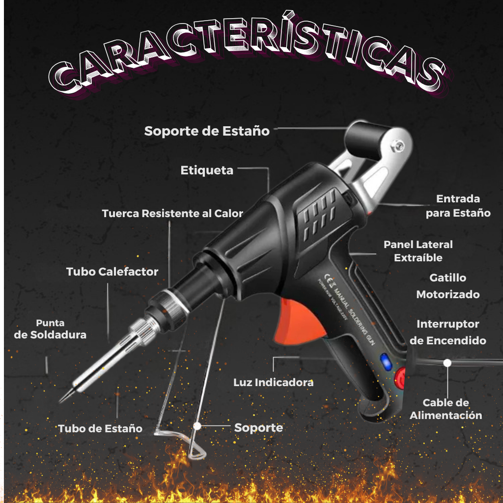 PISTOLA DE SOLDADURA